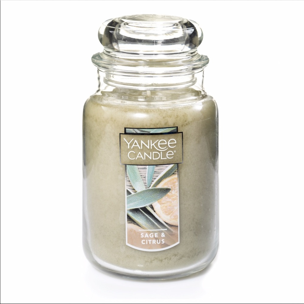 Yankee Candle Sage & Citrus - Large Jar Candle